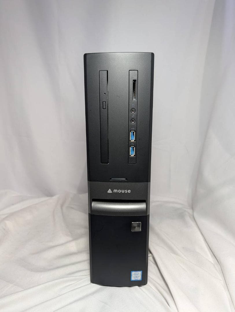 マウス 第9世代 i7 /8GB/SSD+HDD/Blu-ray/Office