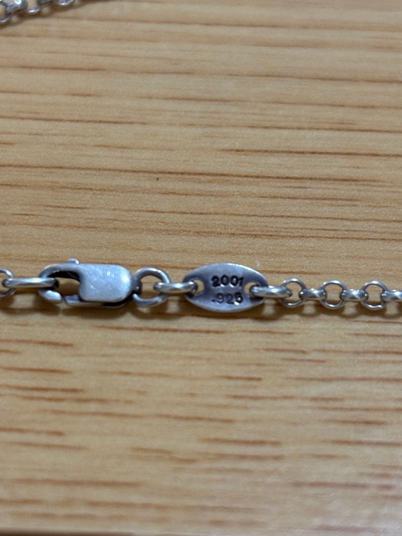 CHROME HEARTS ネックレス ロールチェーン 18インチ