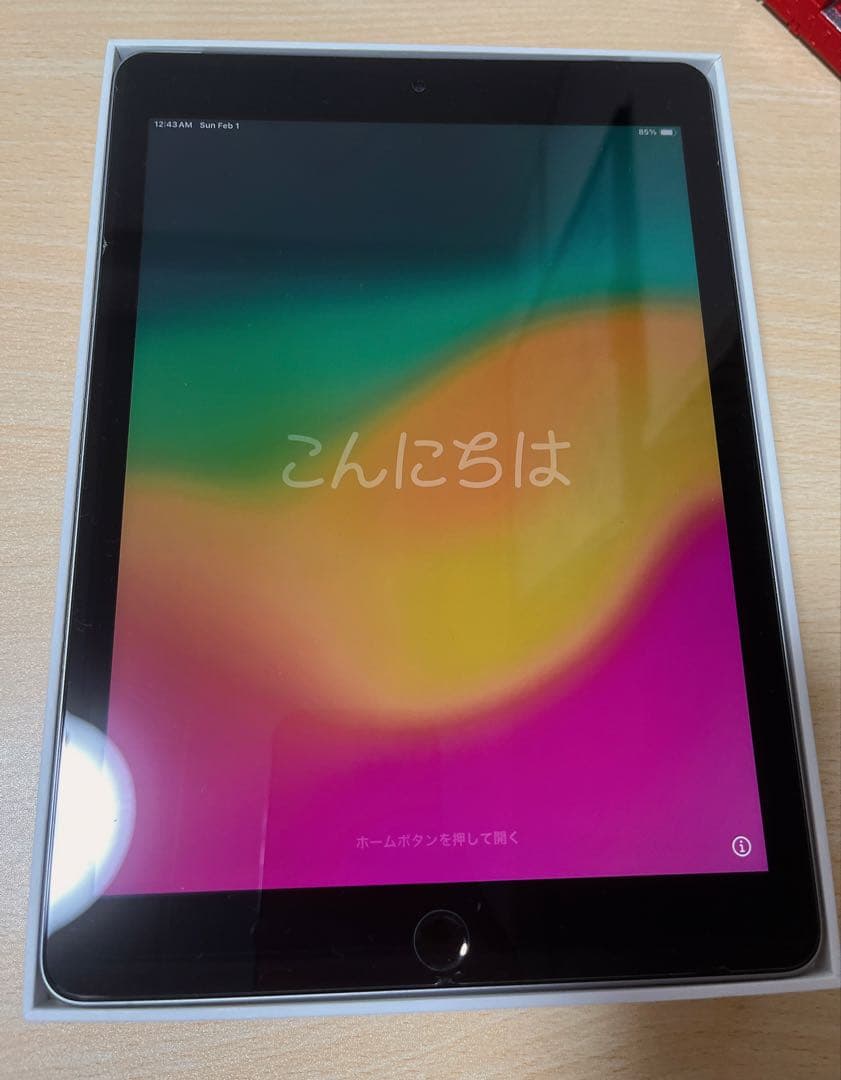 箱付き_iPad第6世代_32GB（Wi-Fi+Cellularモデル）