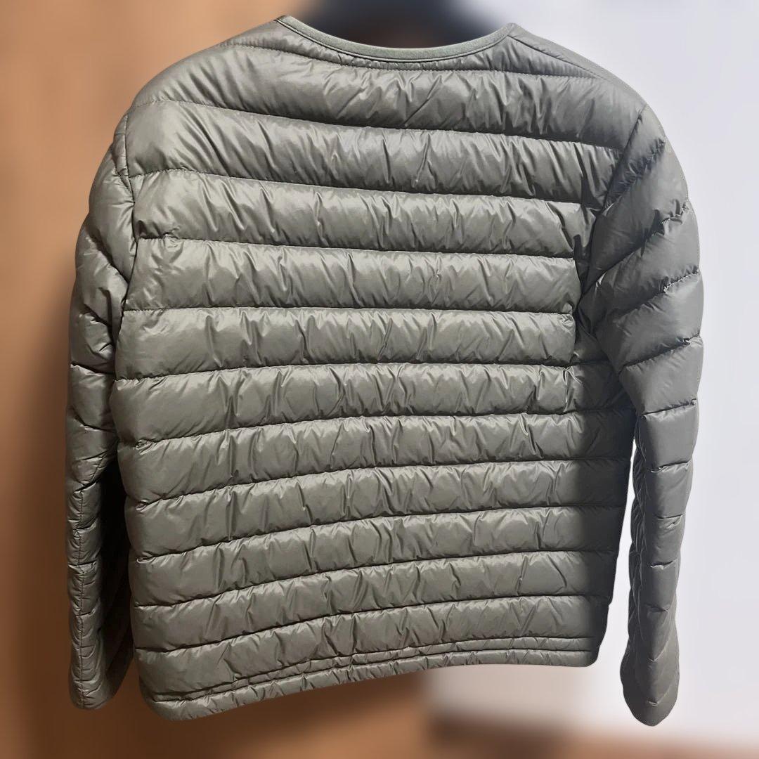 ダントン　インナーダウン　カーキ　美品