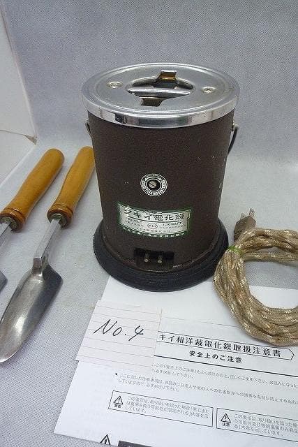 美品　タキイ和裁電化鏝　和裁こて 　和裁コテ　鏝２本付 No.4