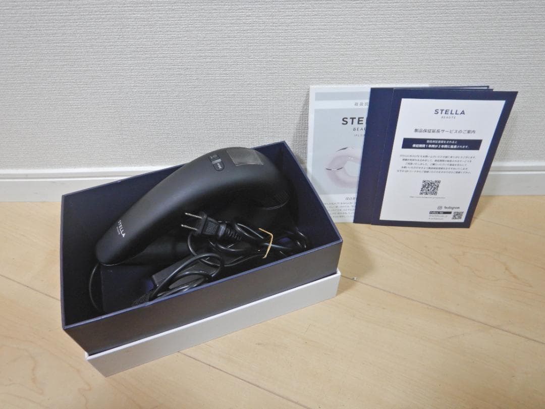 STELLA BEAUTE IPL光美容器 SB-IFD02-BK 除毛器