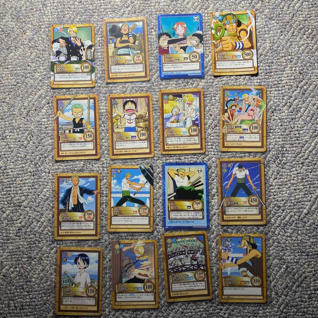 ワンピースカードダス　約200枚
