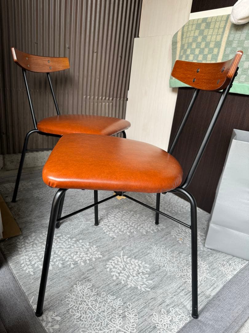 2脚セット niko and ニコアンド リビングテリトリー ダイニングチェア