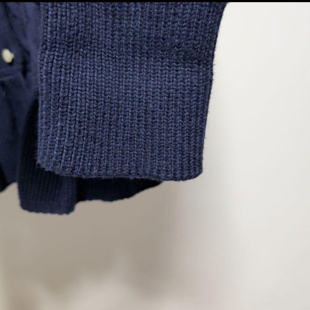 POLO RALPH LAUREN ネイビー カーディガン