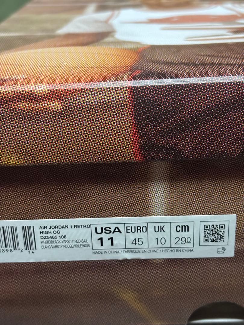 靴 air jordan1 high OG BlackToe Reimagined