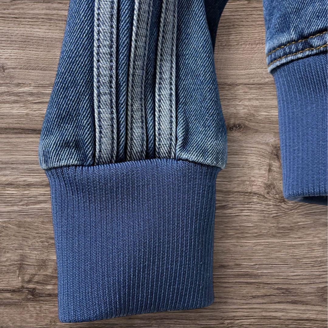 アディダス　adidas デニム　ジャージ　トラックジャケット　ジーンズ