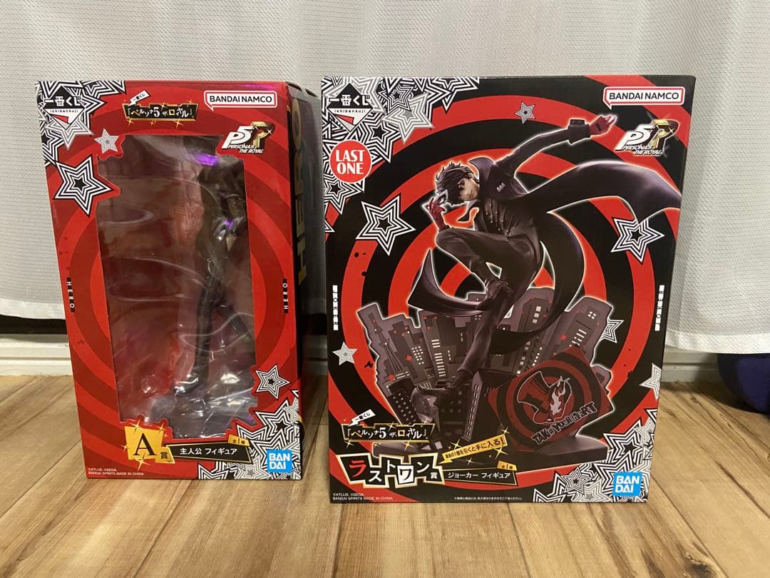 ペルソナ5 フィギュアセット ラストワン賞A賞セット　おまけ付き