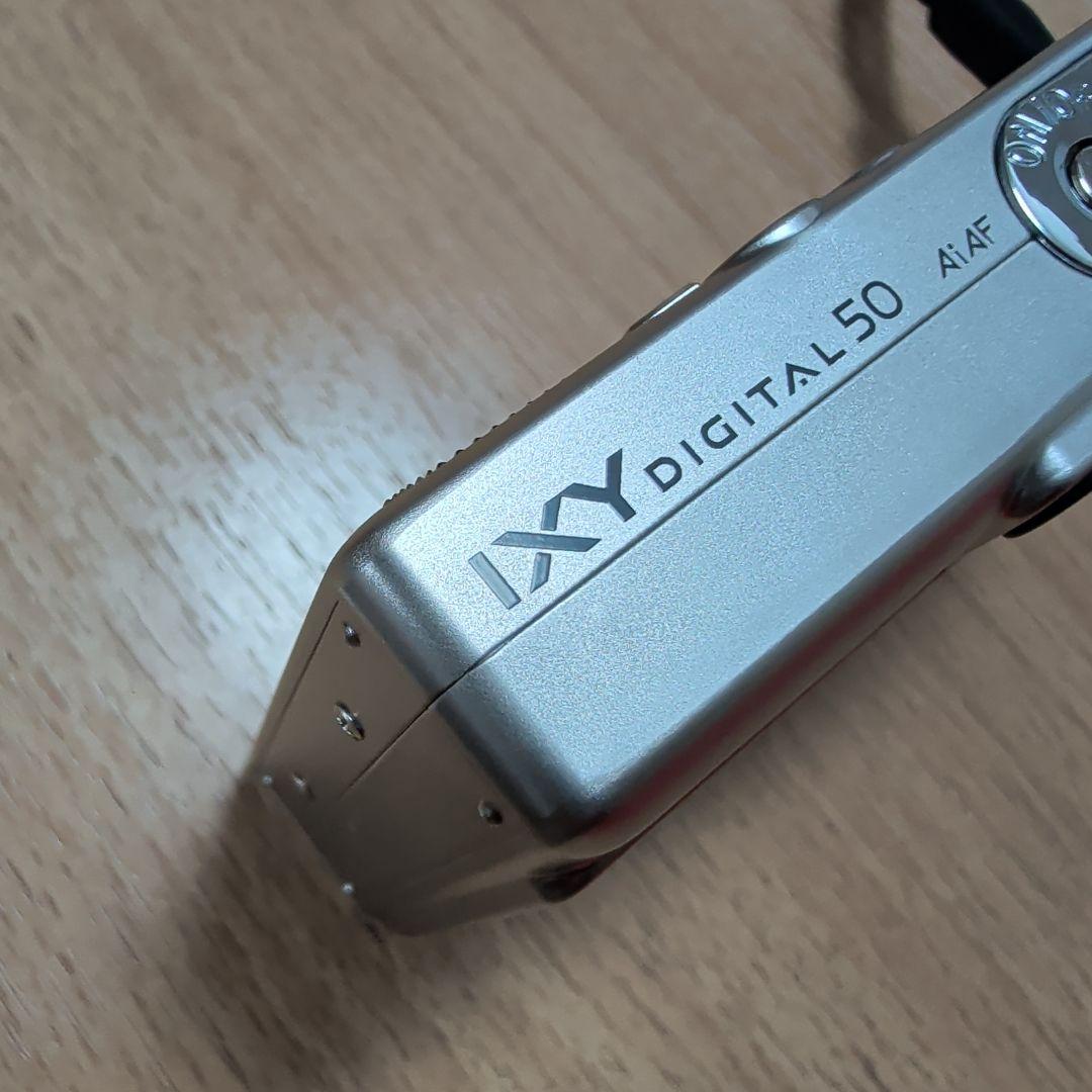 Canon IXY DIGITAL 50 シルバー 本体と充電器