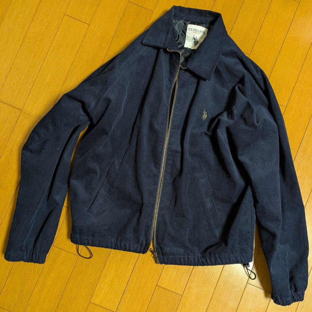 ズ*キ様 U.S. POLO ASSN　コーデュロイジャケット　ネイビー　M