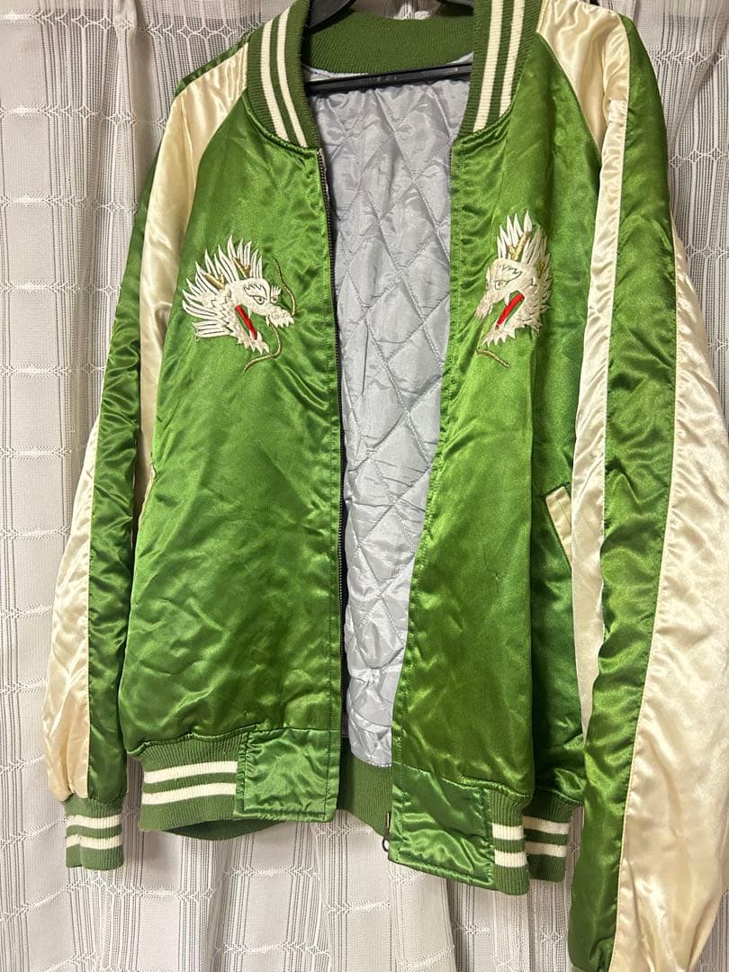 a*o様 横須賀ジャンパー緑　　スカジャン