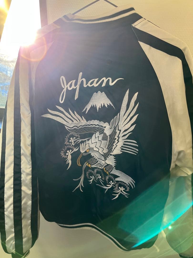 リバーシブル　スカジャン　90s ベロア