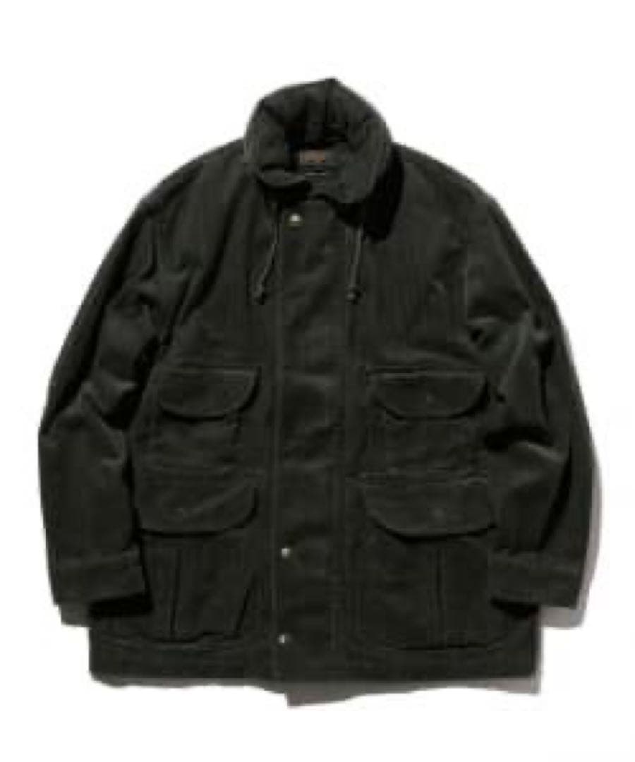 Beams plus Field Coat Corduroy moss色