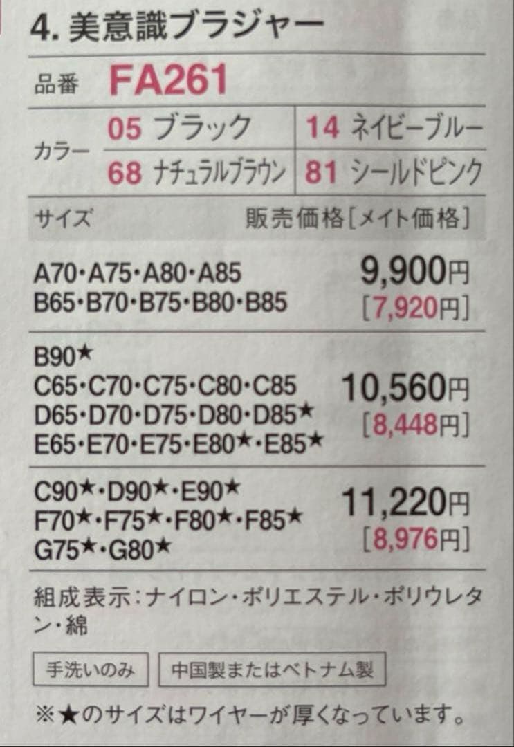 まるまる　パレッティブラF80(ノンレースタイプ)＆美意識ブラF80