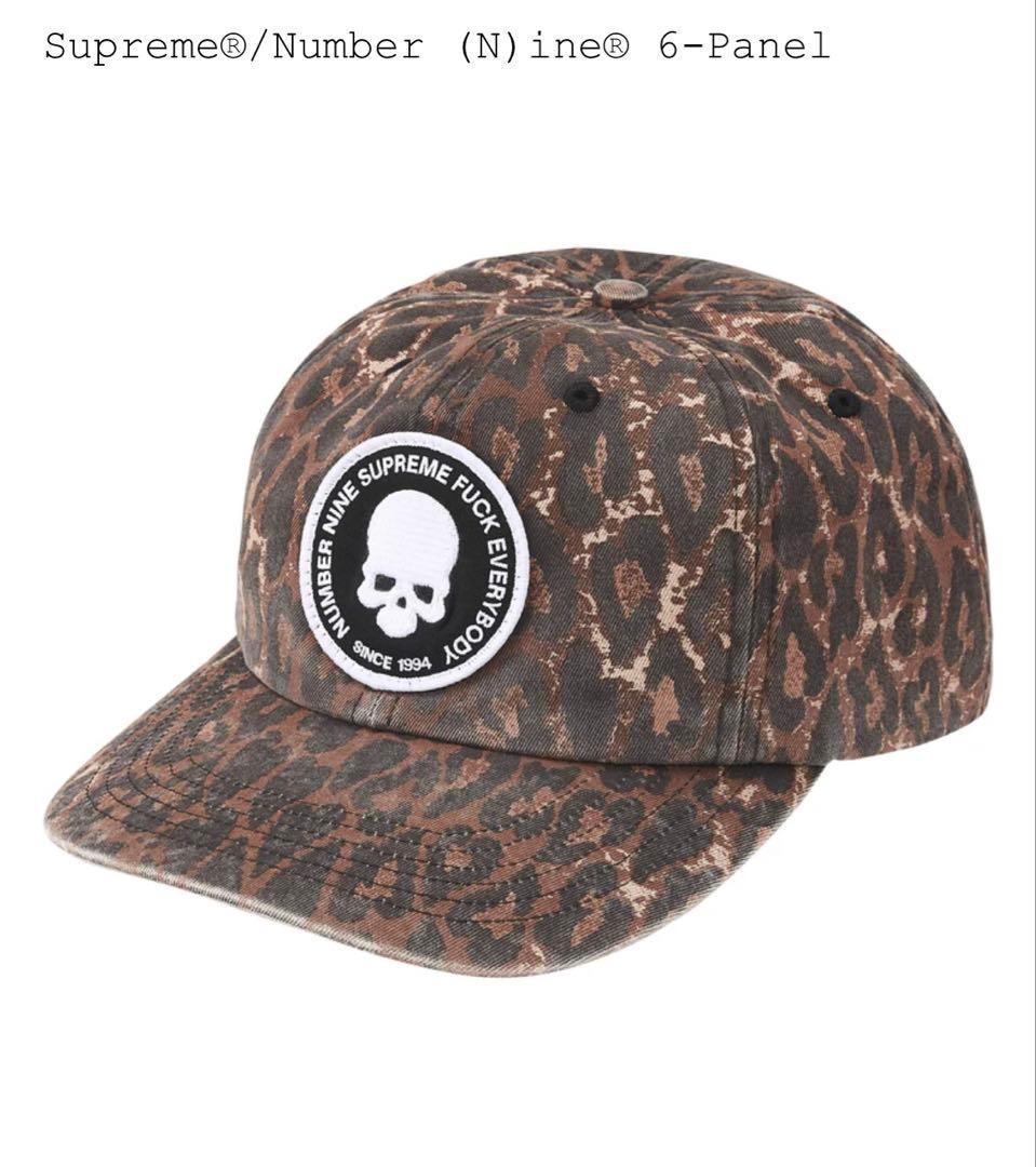 supreme number (n)ine レオパード キャップ