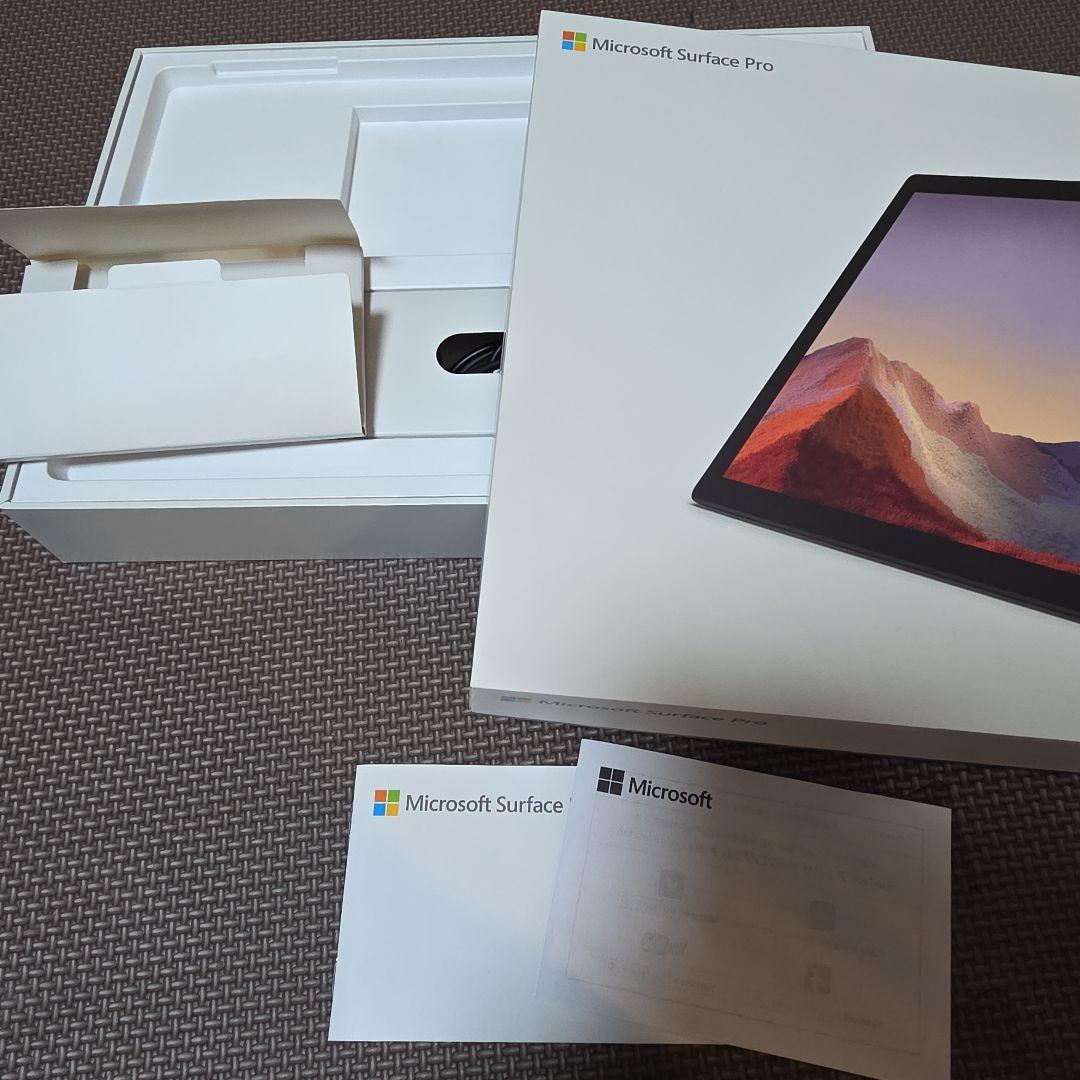 【純正充電器付属】Surface Pro 7 Core i5/8GB/256GB