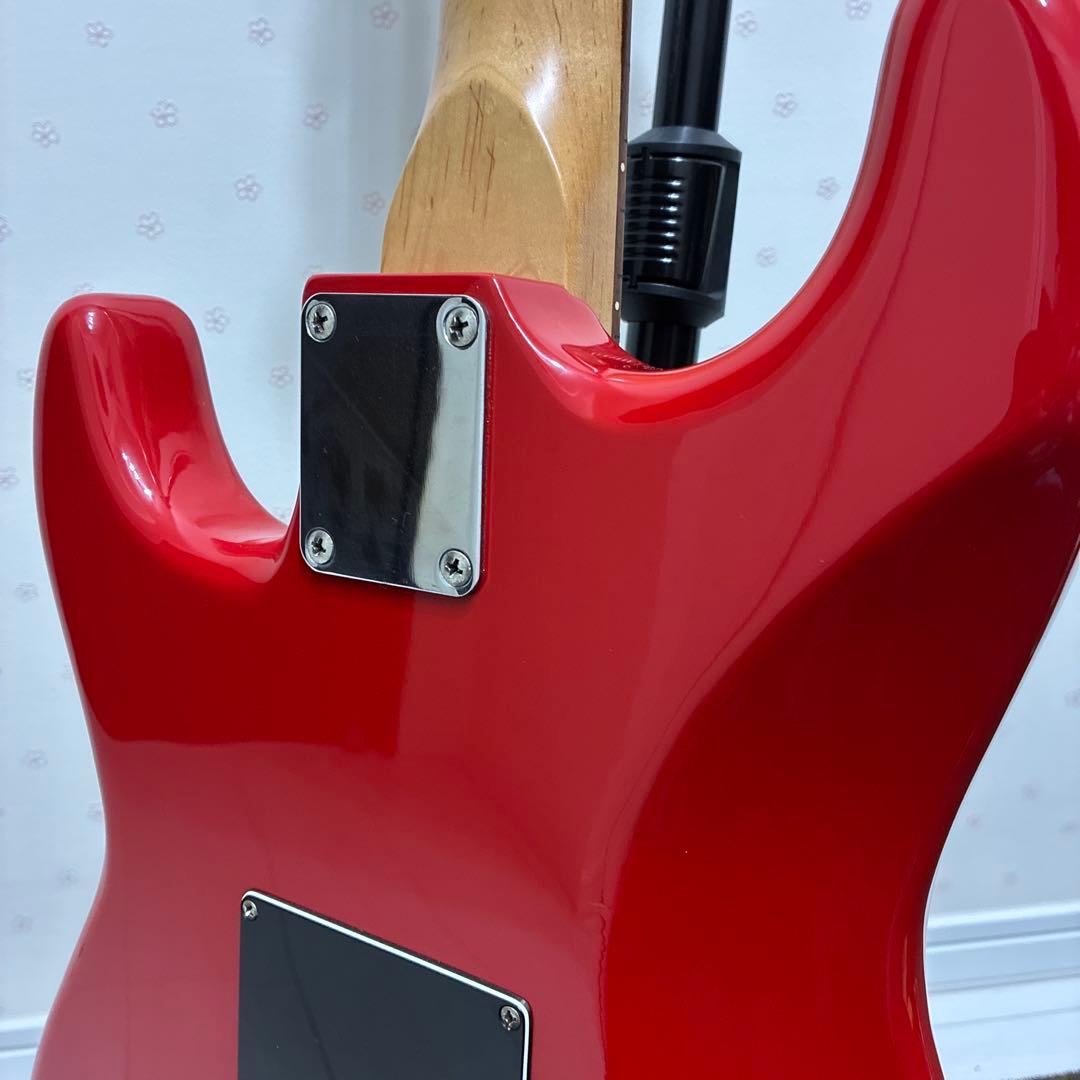 busker's ストラトキャスター　赤黒