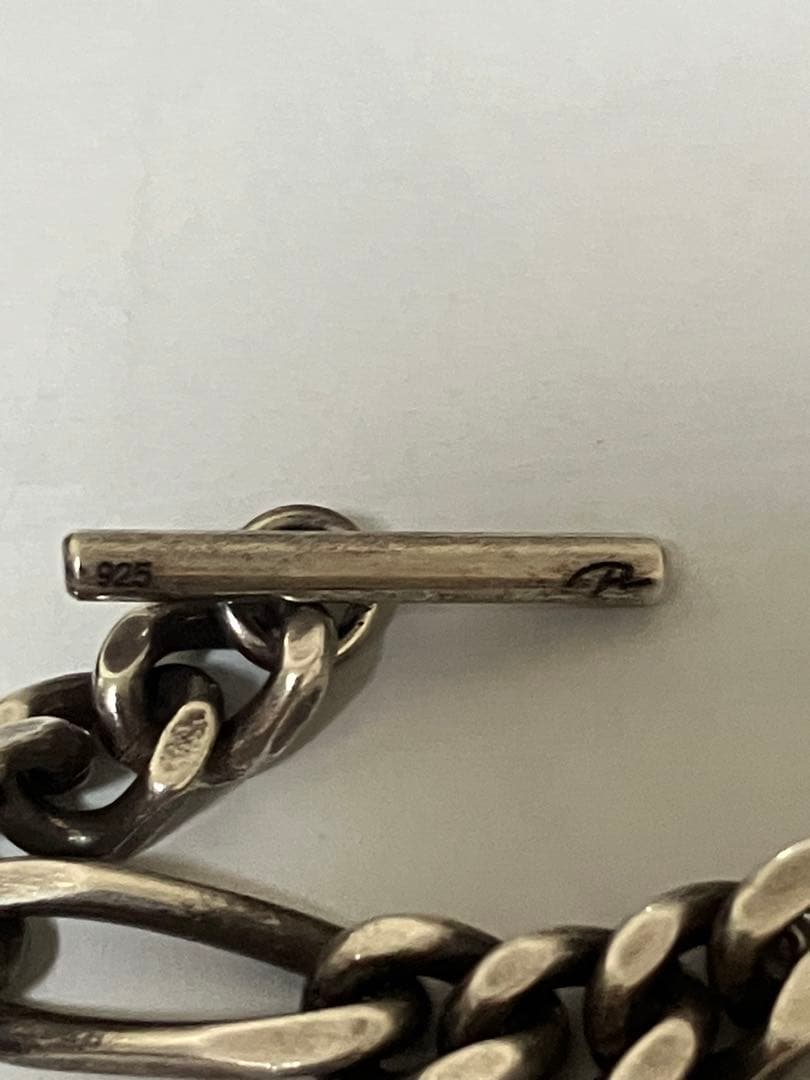 Antique Silver Chain Bracelet PRY シュウト