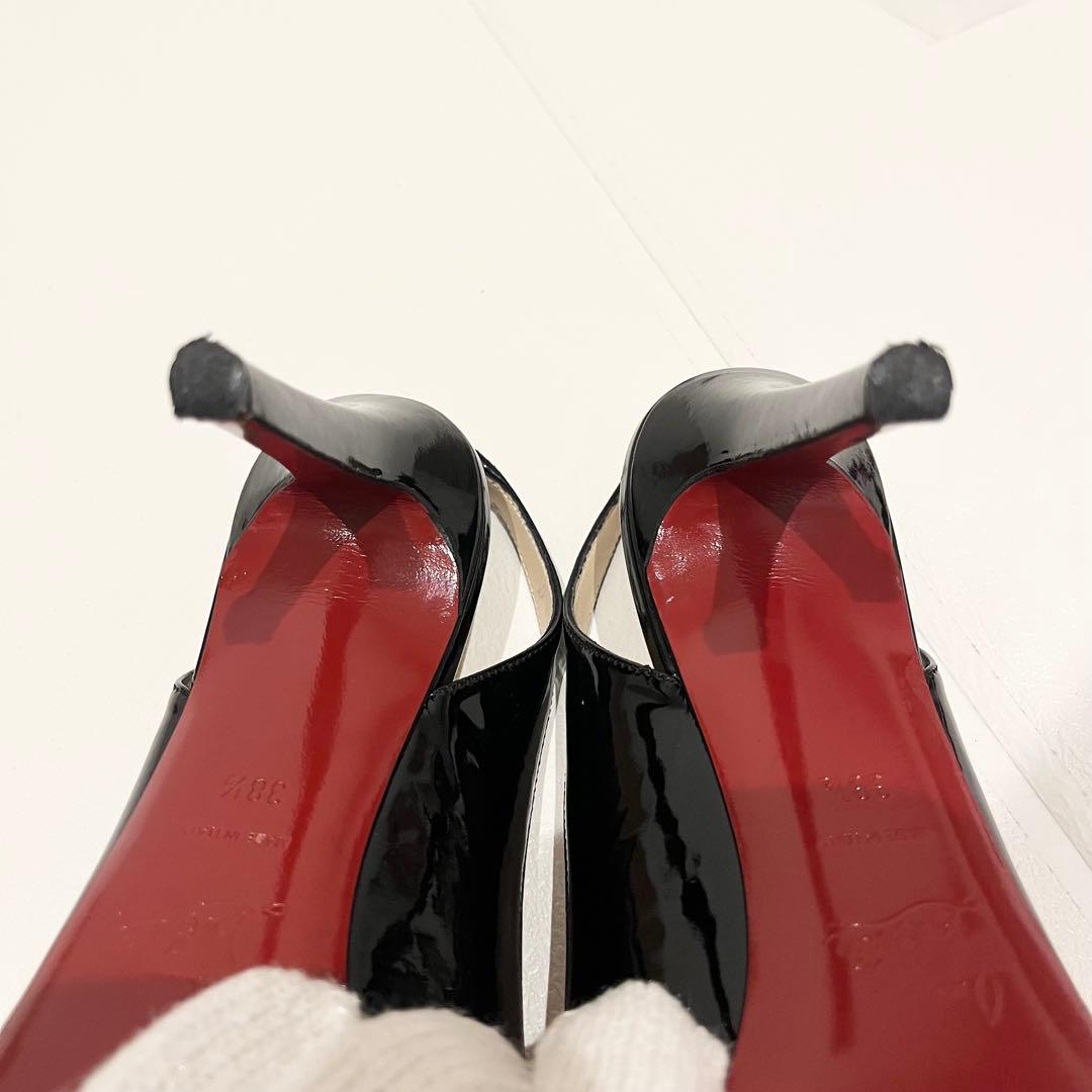 Christian Louboutin ルブタン パンプス オープン 38.5
