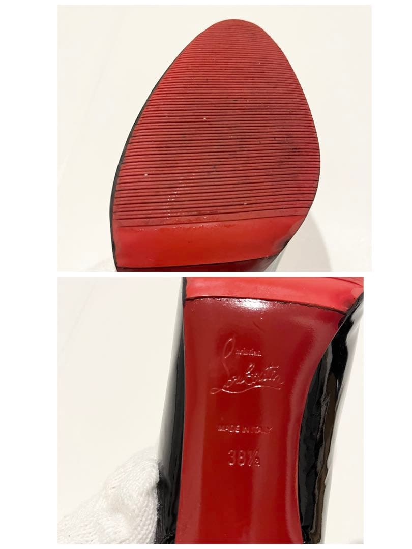 Christian Louboutin ルブタン パンプス オープン 38.5