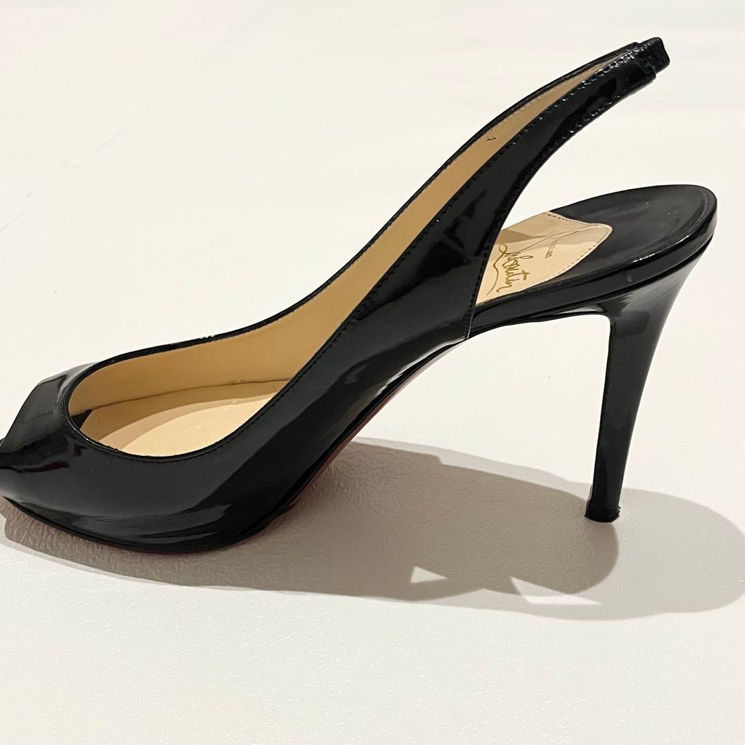 Christian Louboutin ルブタン パンプス オープン 38.5
