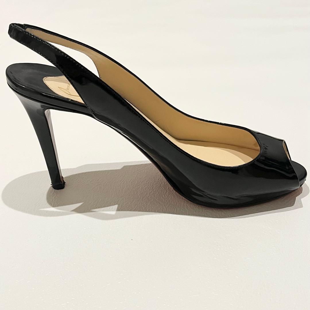 Christian Louboutin ルブタン パンプス オープン 38.5