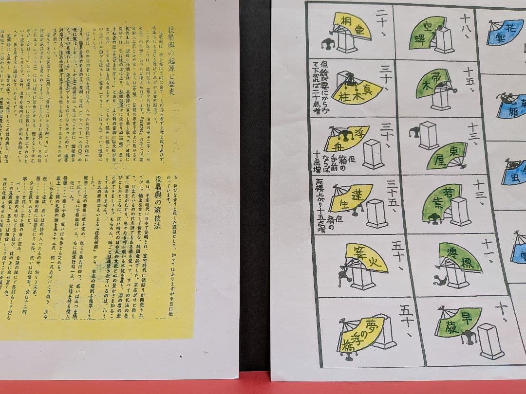 「宮脇蝶風！」新品⑤点 投扇興セット。