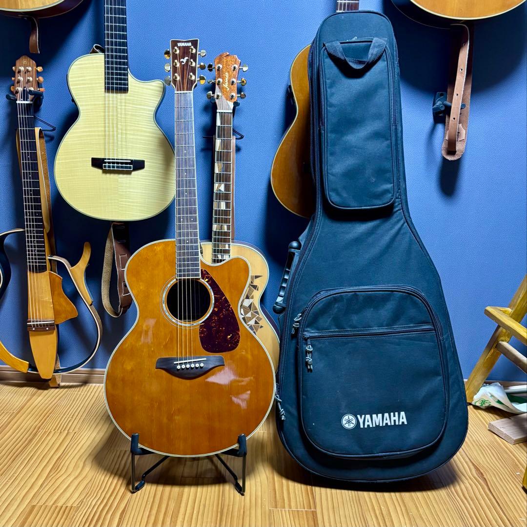 【美品・調整済】YAMAHA fjx730sc エレアコ　専用ギグバッグ付