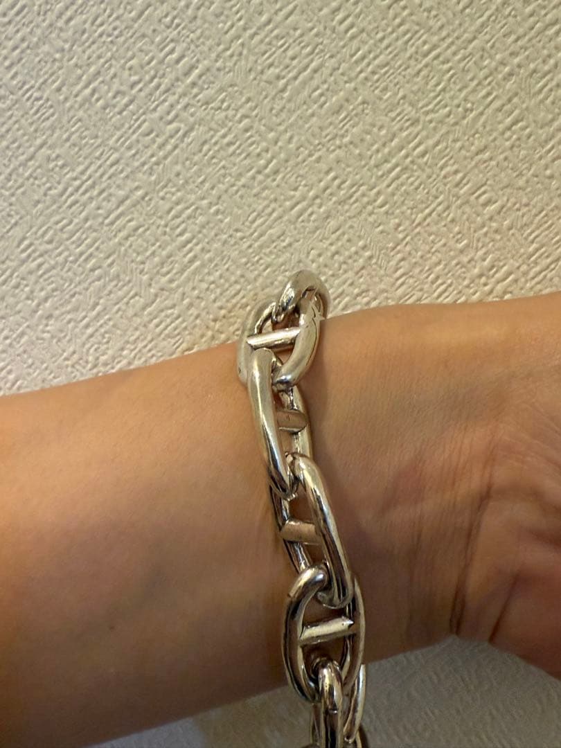 シェーヌダンクル GM 13コマSilver 925 ブレスレット 純銀 メンズ