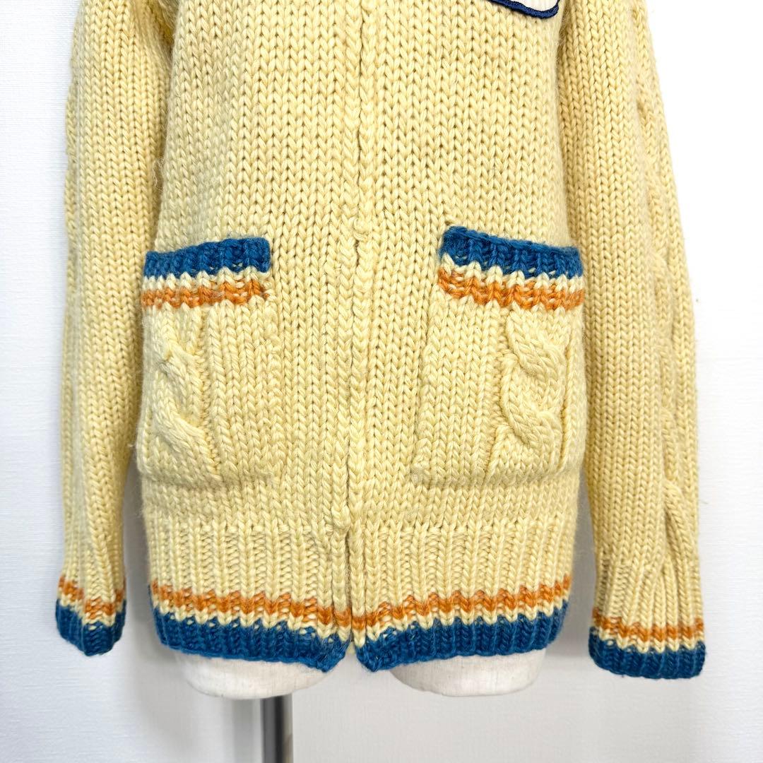 y2k❤️90s HYSTERIC GLAMOUR バンビ ロゴ カウチンニット