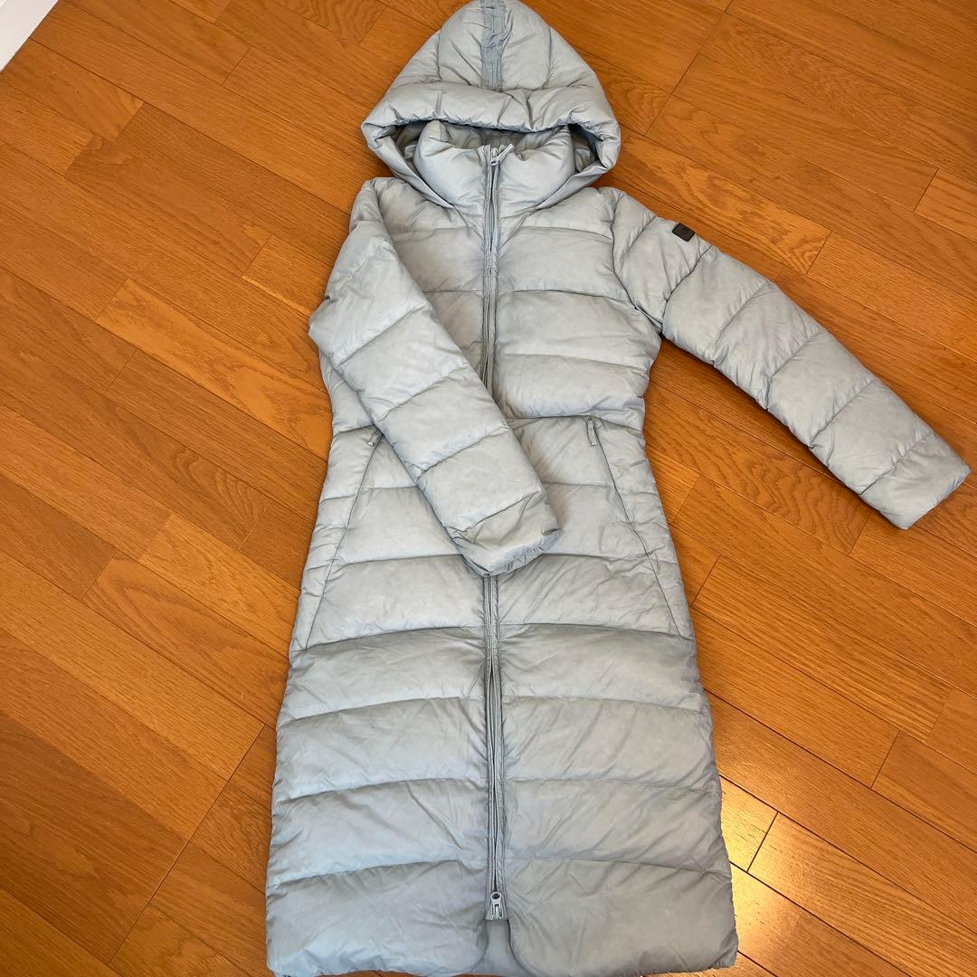 THE NORTH FACE フード付きロングダウンジャケット