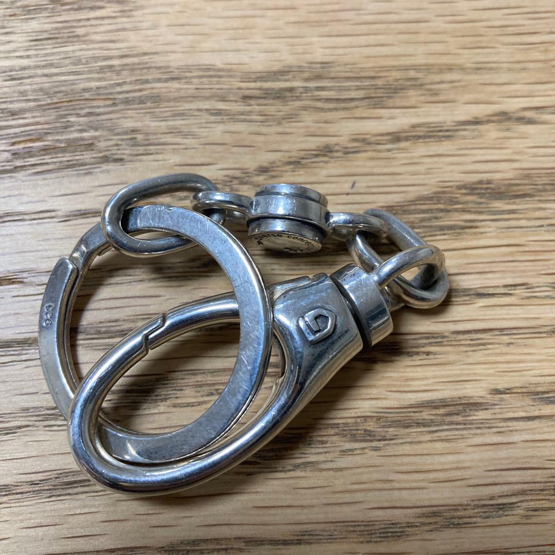 希少　オールド　ガルニ　GARNI キーホルダー　シルバー　DC ケース付き