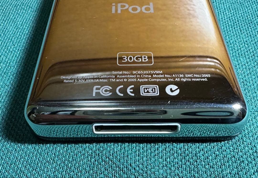 iPod Classic 5.5世代　MA446新品のバッテリー