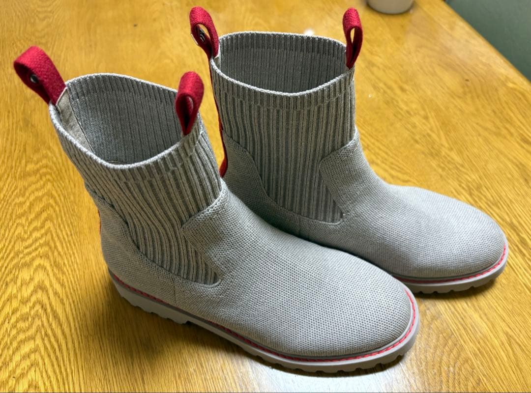 VIVAIAビバイアブーツ今期販売中38.5 24.5センチ美品オートミール