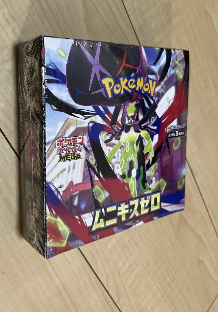 ポケモンカードゲーム　ムニキスゼロ １BOX シュリンク付き　新品、未開封