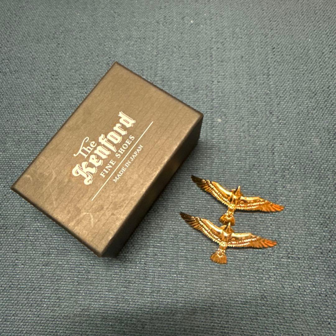 Kenford 鷲デザイン ブローチ2個セット