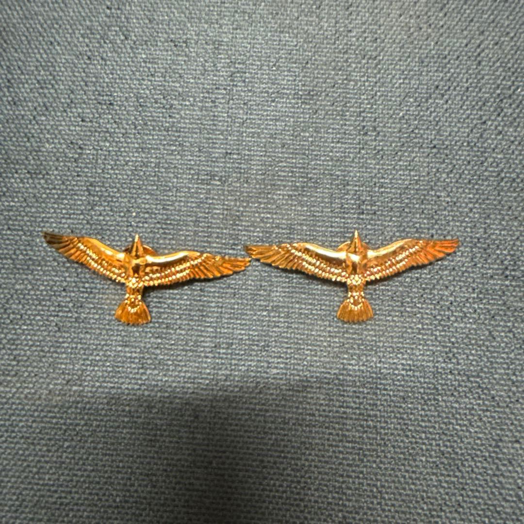 Kenford 鷲デザイン ブローチ2個セット