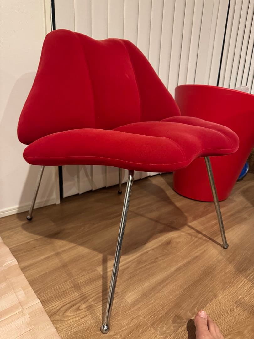 希少リップ型のビンテージチェア　唇　椅子