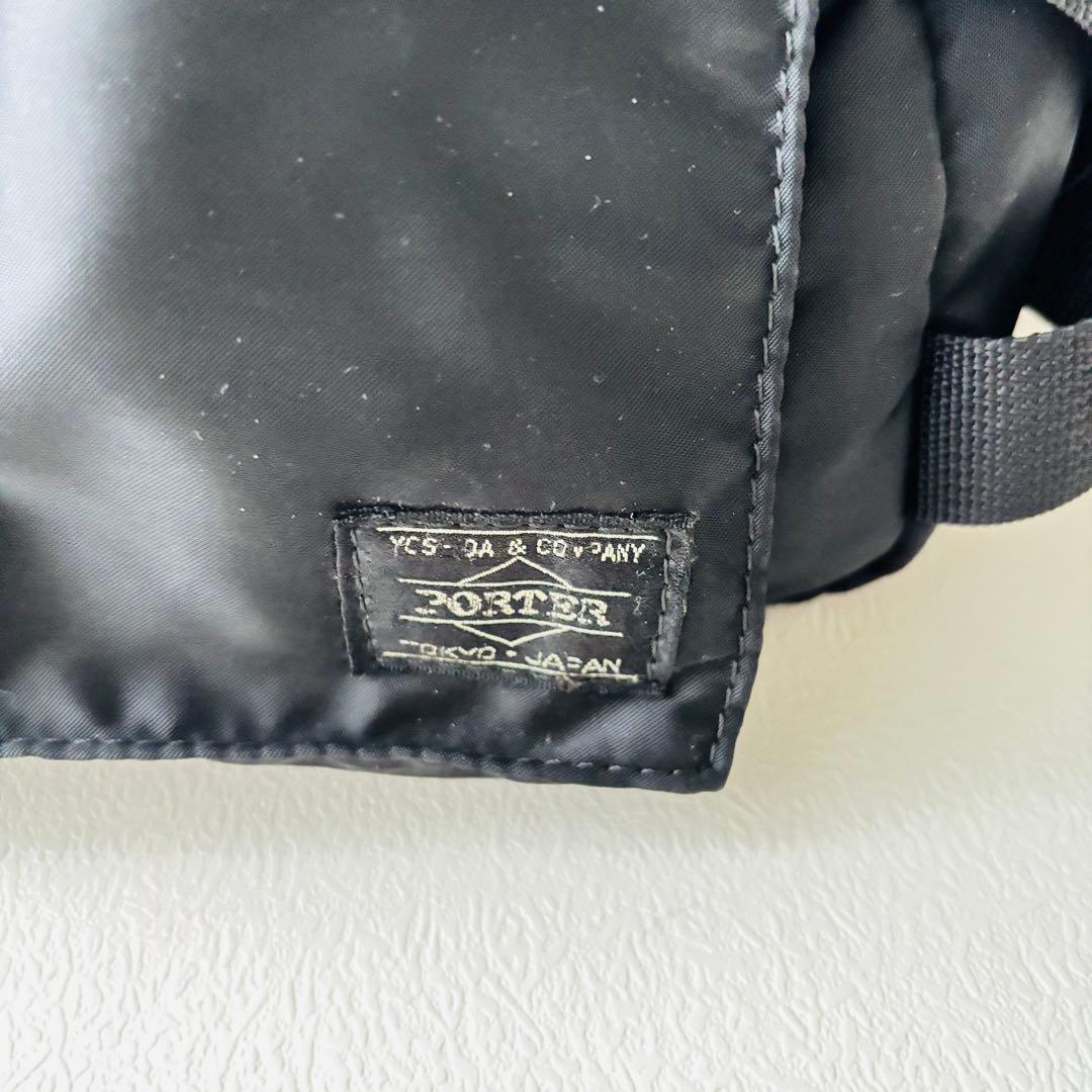 ウ*メ様 【完売品】ポーター　タンカー　ボディバッグ　ウエストバッグ　ブラック