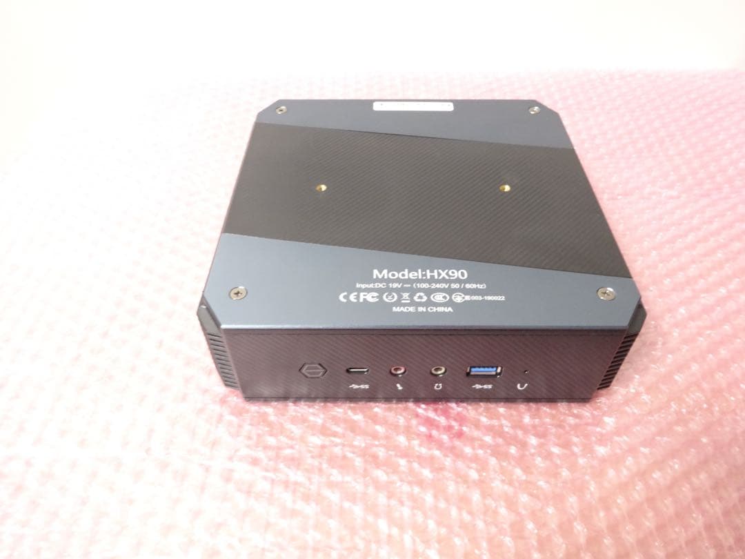 ミニPC MINISFORUM HX90 Ryzen9 5900HX 16GB 512GB