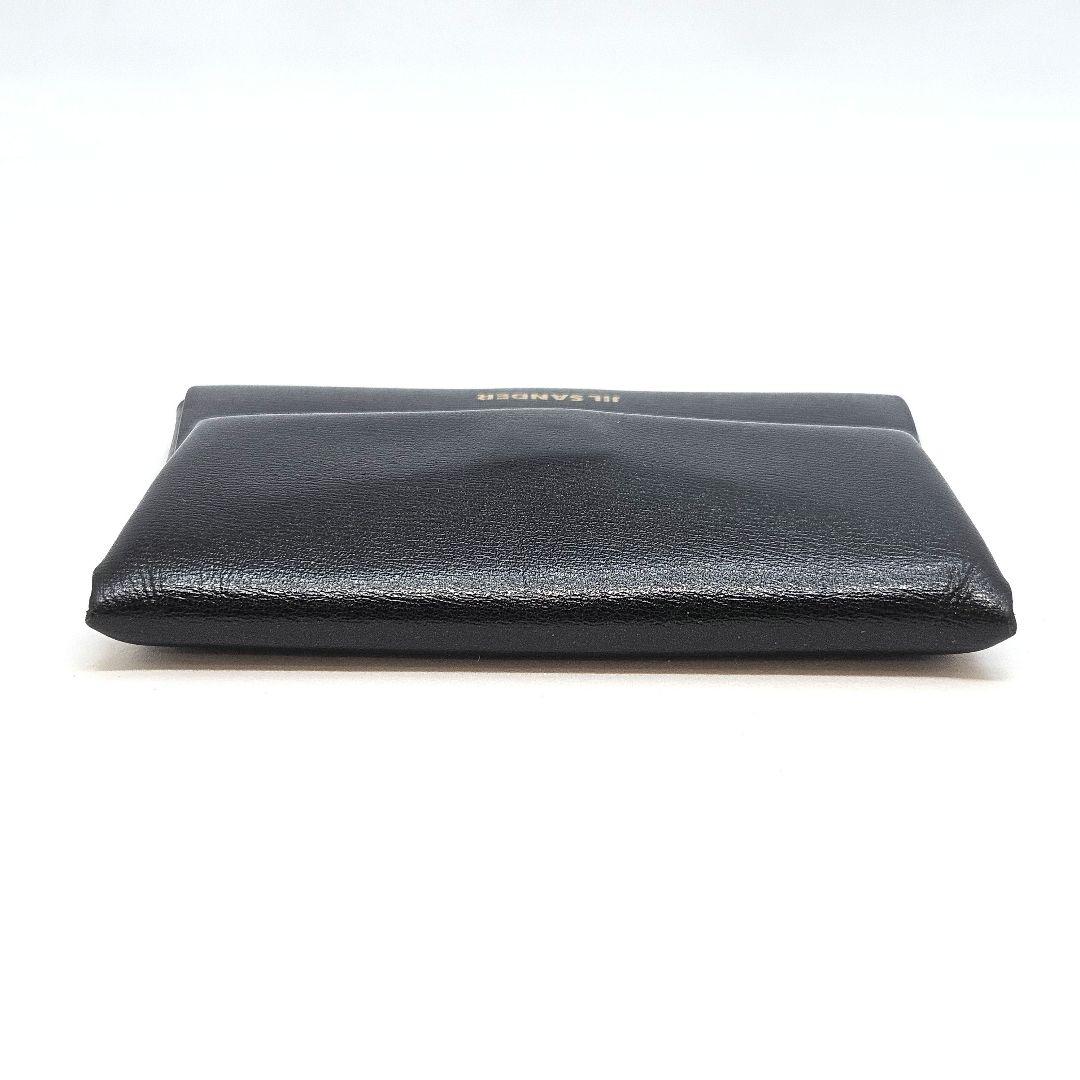 JIL SANDER ジルサンダー ケース 小銭入れ 財布 レザー 黒