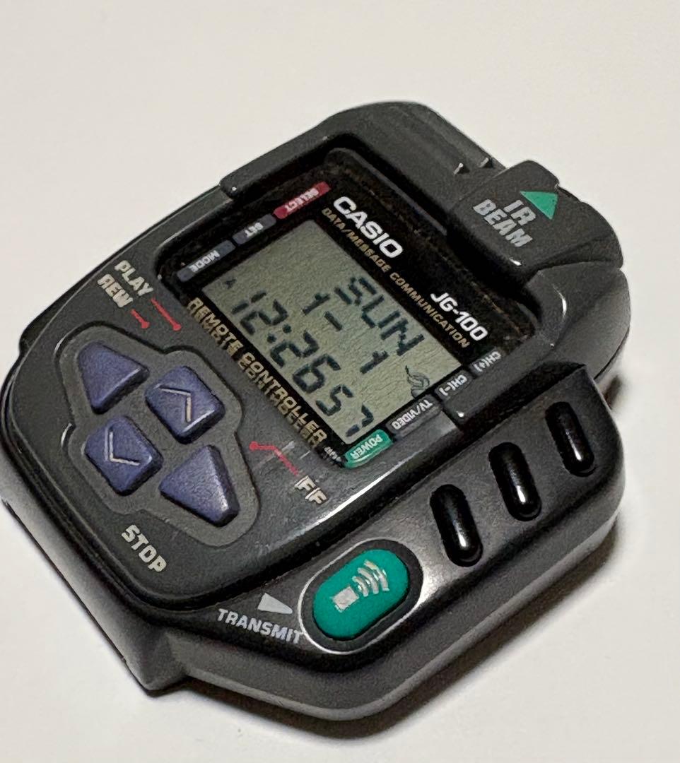 CASIO JG-100 スーパー光通信ウォッチ サイバークロス