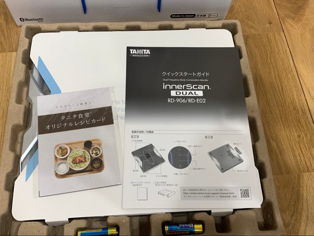 【新品未使用】TANITA Innerscan Dual 体脂肪計　DR-906