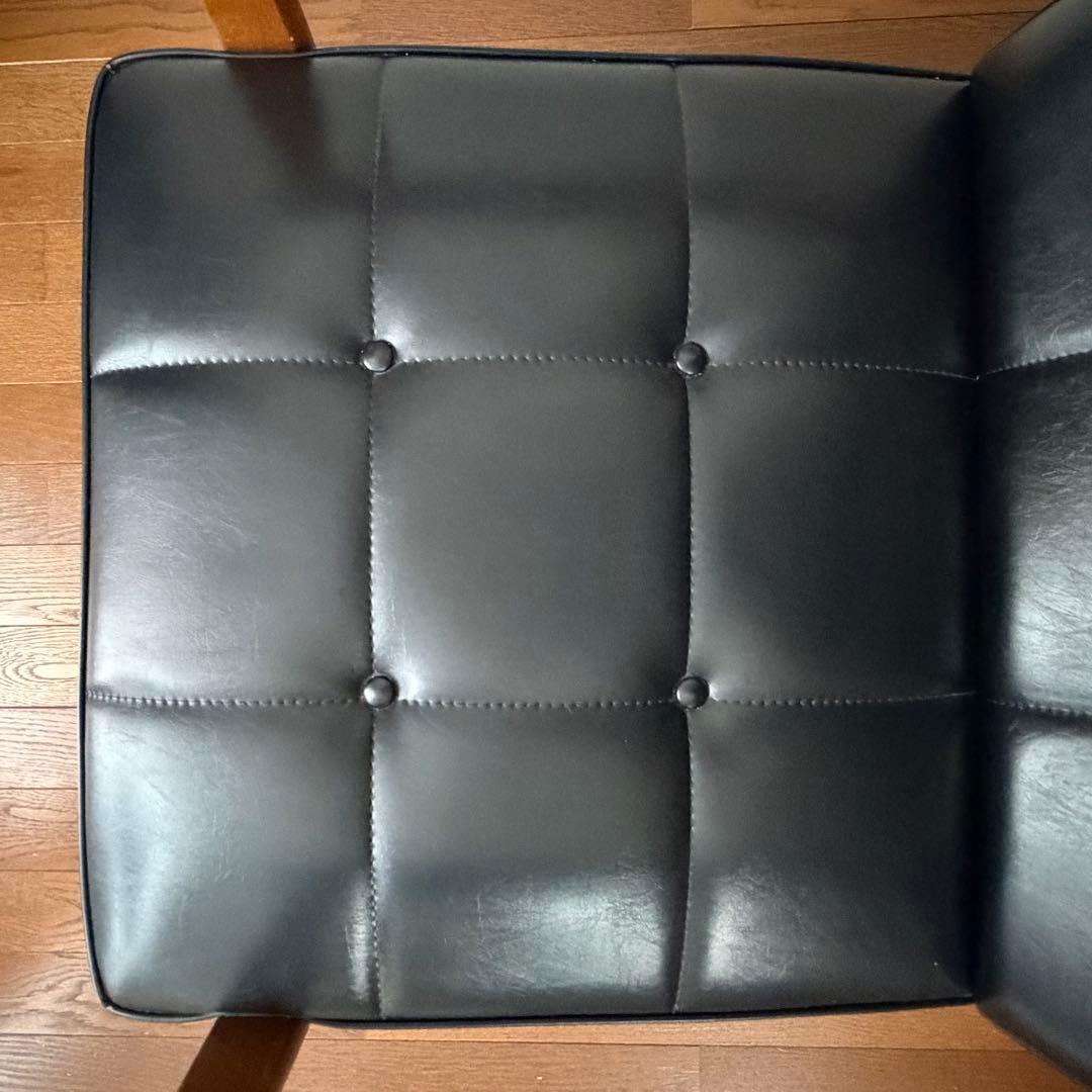 【座面交換済】オールドカリモク Kチェア 1シーター