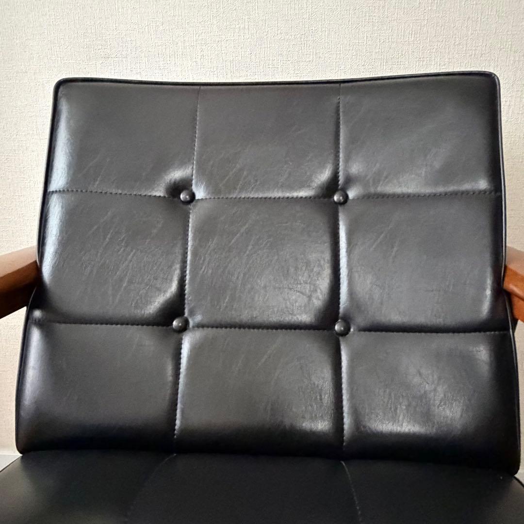 【座面交換済】オールドカリモク Kチェア 1シーター