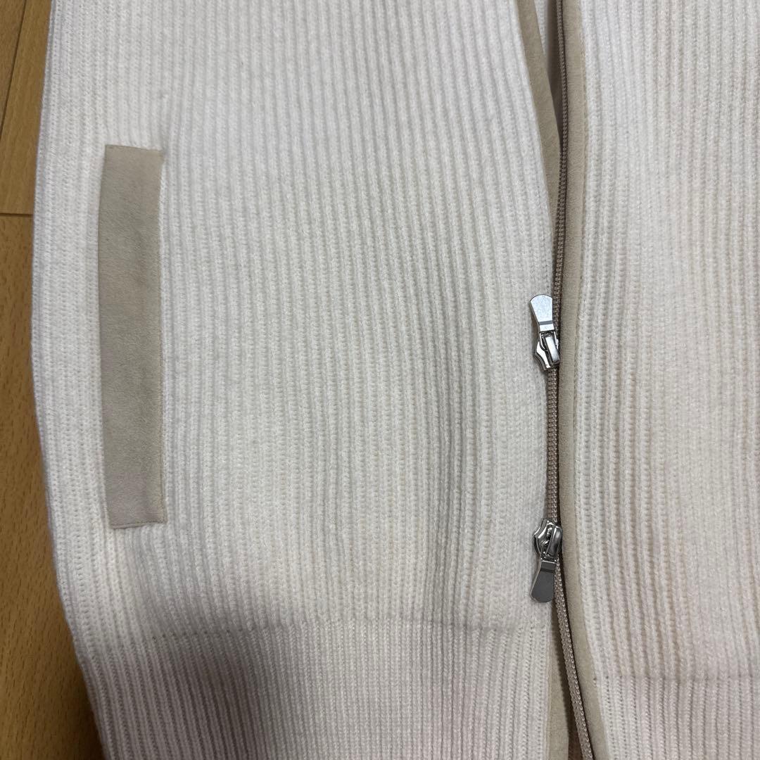 ✴︎未使用/値下げ✴︎ バルバ　カシミア100% ニットベスト　イタリア製