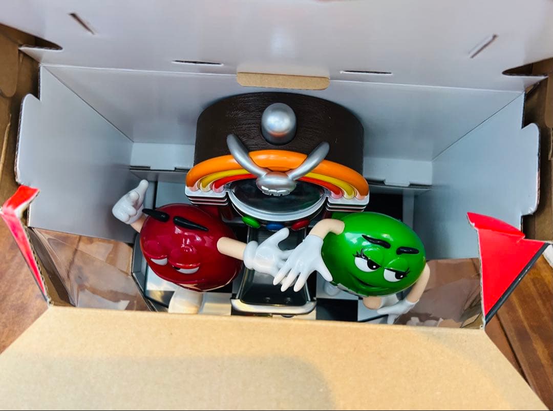 アメコミ m&m's JUKEBOX ROCK'N'ROLLCAFE dispenser