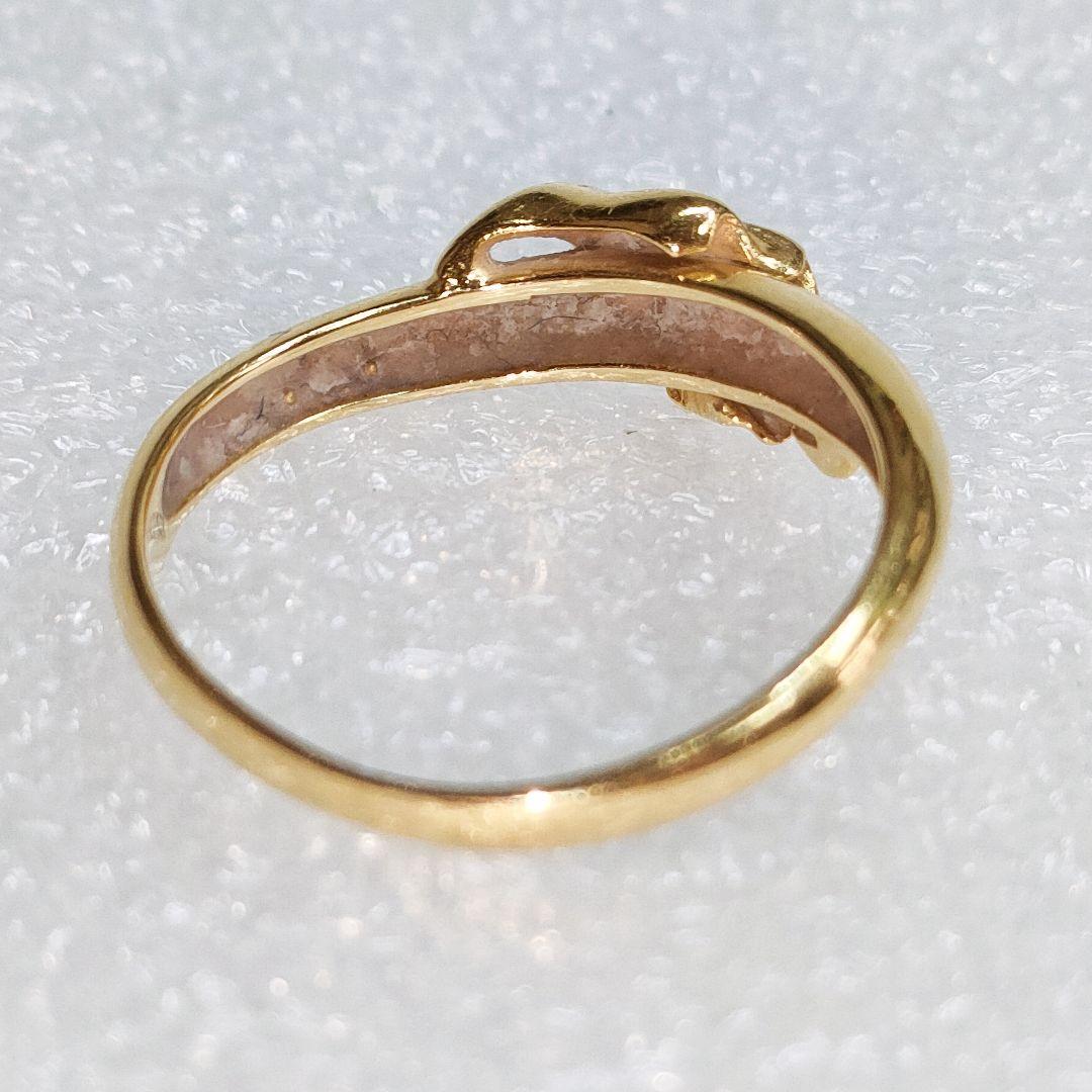 K18 ルビーリング 指輪