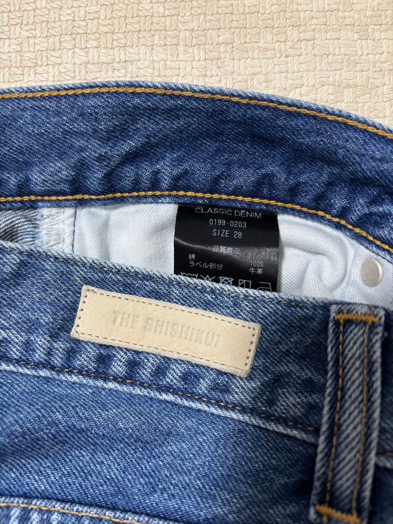 THE SHISHIKUI CLASSIC DENIM インディゴ サイズ28