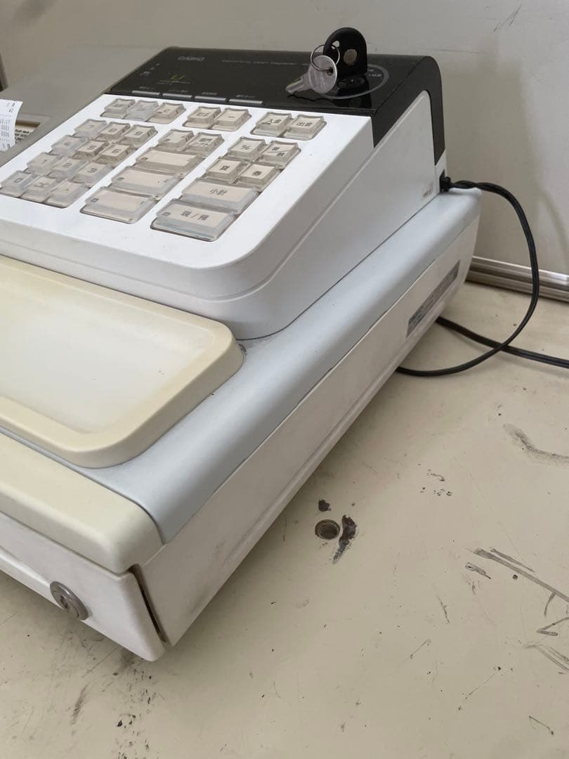訳あり！通電確認済み　CASIO 電子レジスター SE-S10